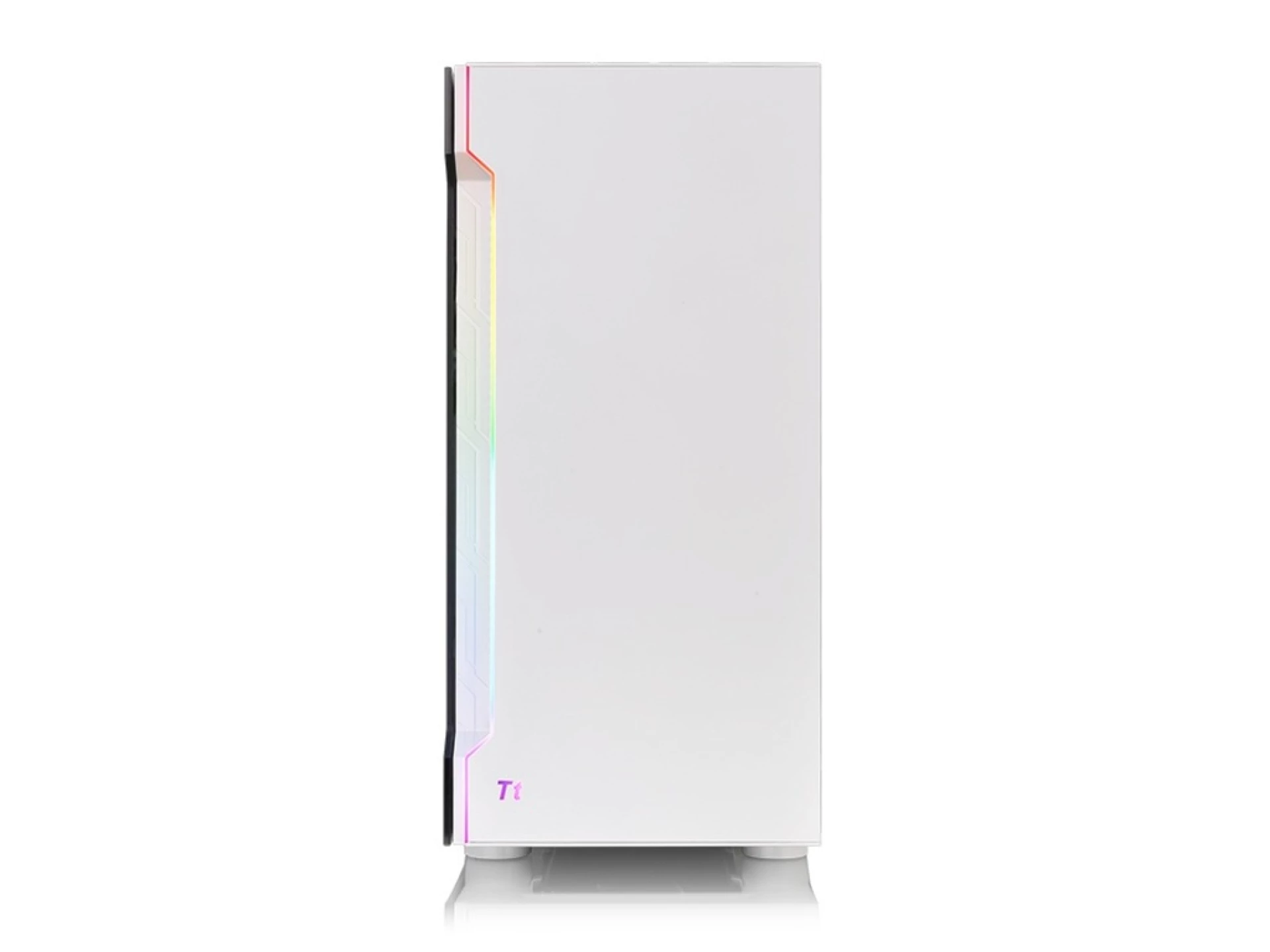 Thermaltake H200 TG Snow RGB Mid tower, tempered glass, 1x 120mm standard fan