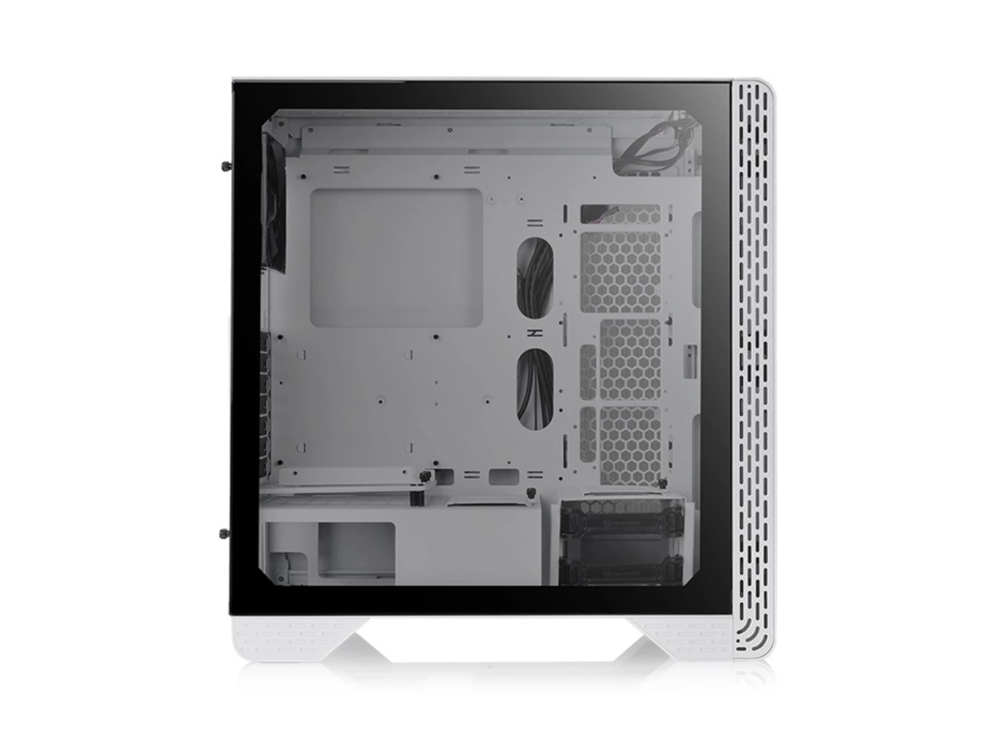 Thermaltake S300 TG Snow Mid tower case, bijela boja, 1x Standard fan 120mm