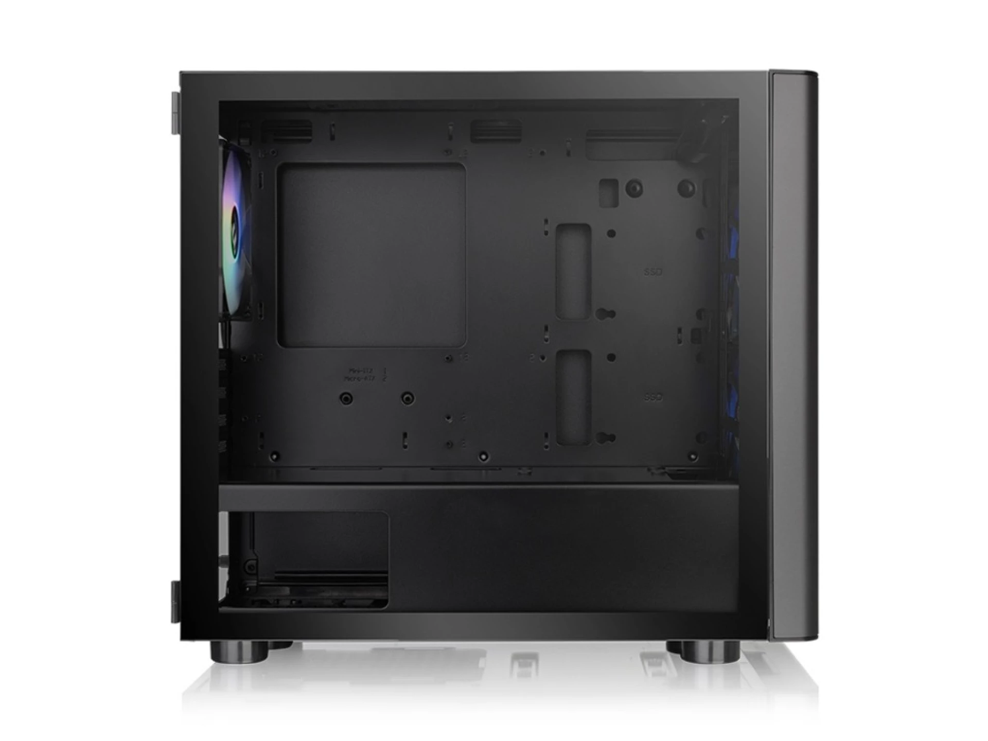 Thermaltake V150 ARGB Breeze Micro case, tempered glass, 3x 120mm ARGB fan