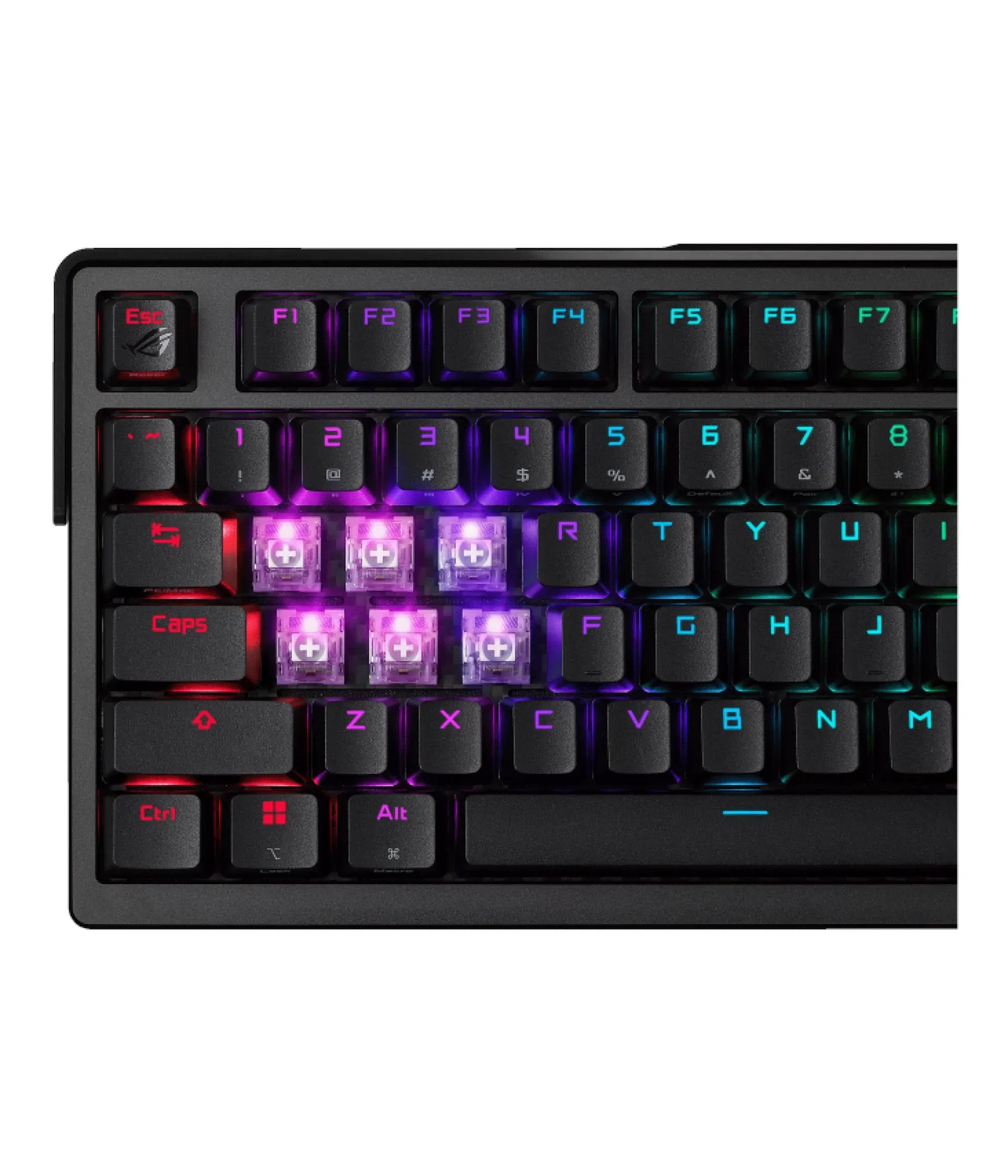 Tipkovnica ASUS ROG AZOTH EXTREME NX SNOW US