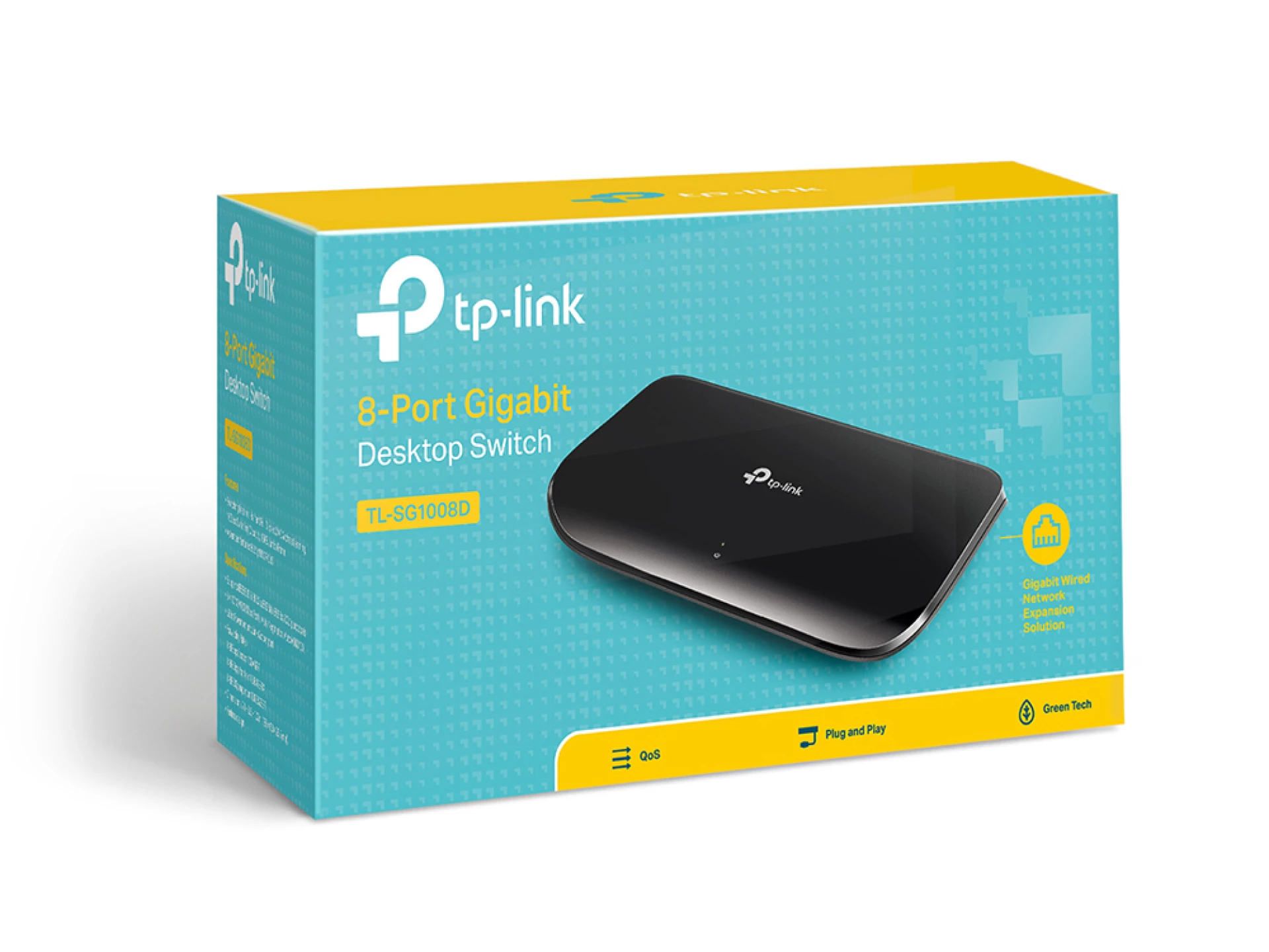 TP-Link TL-SG1008D Switch 8x10/100/1000, 8-Port Gigabit Desktop Switch