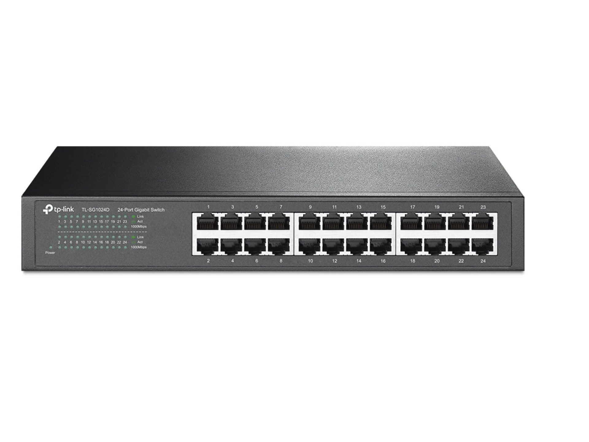 TP-Link TL-SG1024D Switch24x10/100/100024-Port Gigabit Desktop/Rackmount Switch