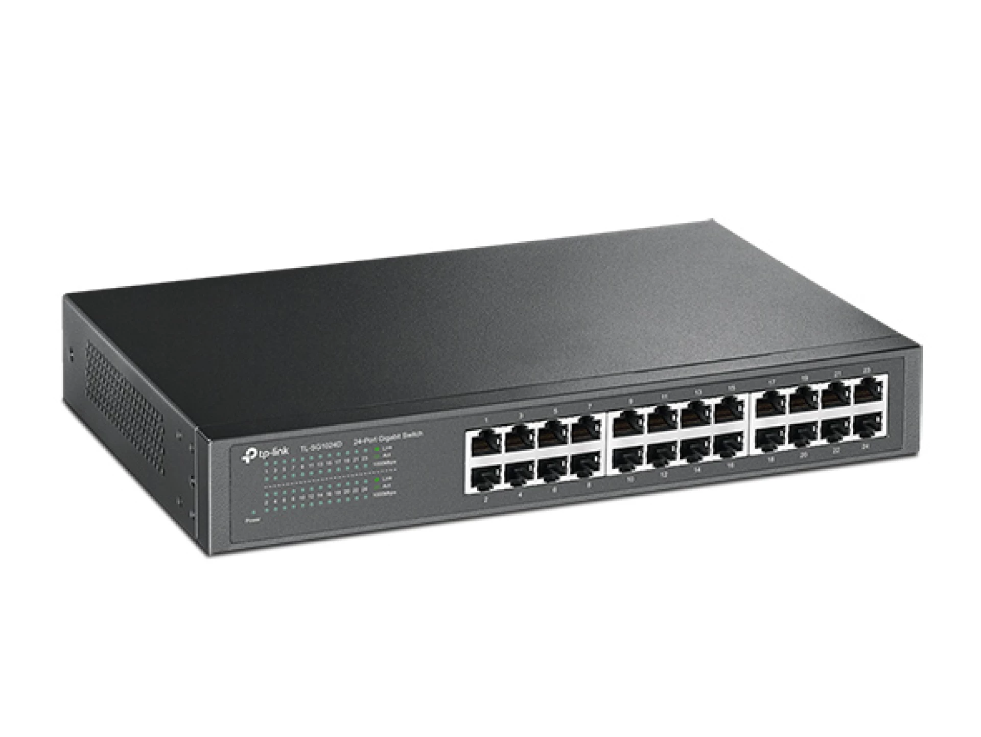 TP-Link TL-SG1024D Switch24x10/100/100024-Port Gigabit Desktop/Rackmount Switch