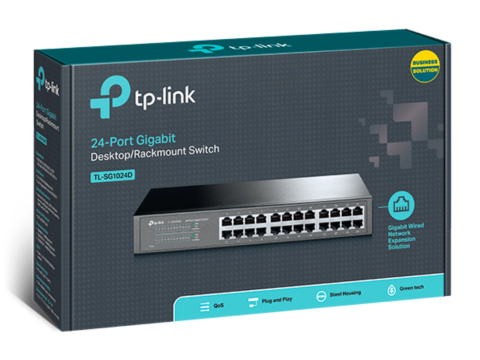 TP-Link TL-SG1024D Switch24x10/100/100024-Port Gigabit Desktop/Rackmount Switch