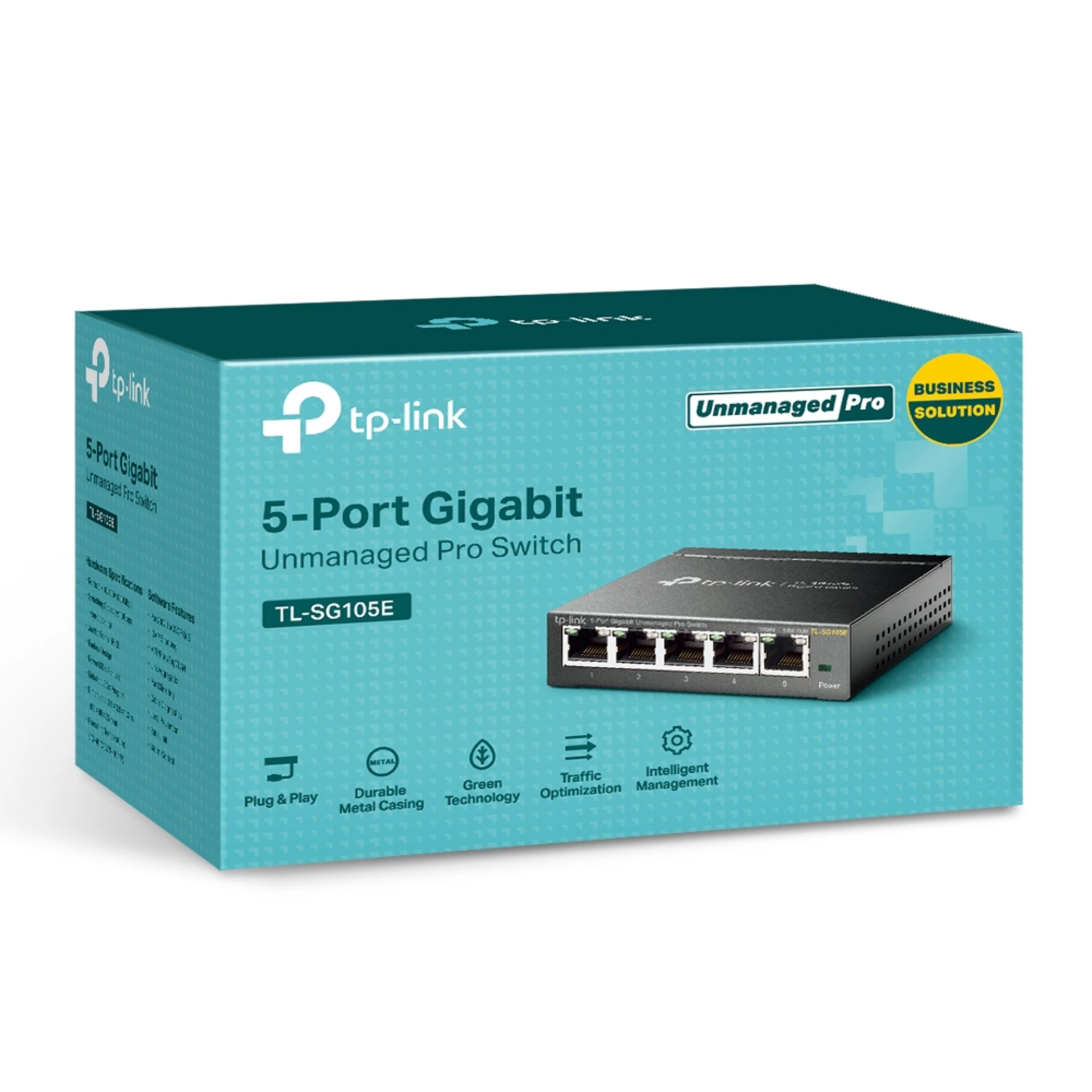 TP-Link TL-SG105E 5-PortGigabit Easy Smart Switch