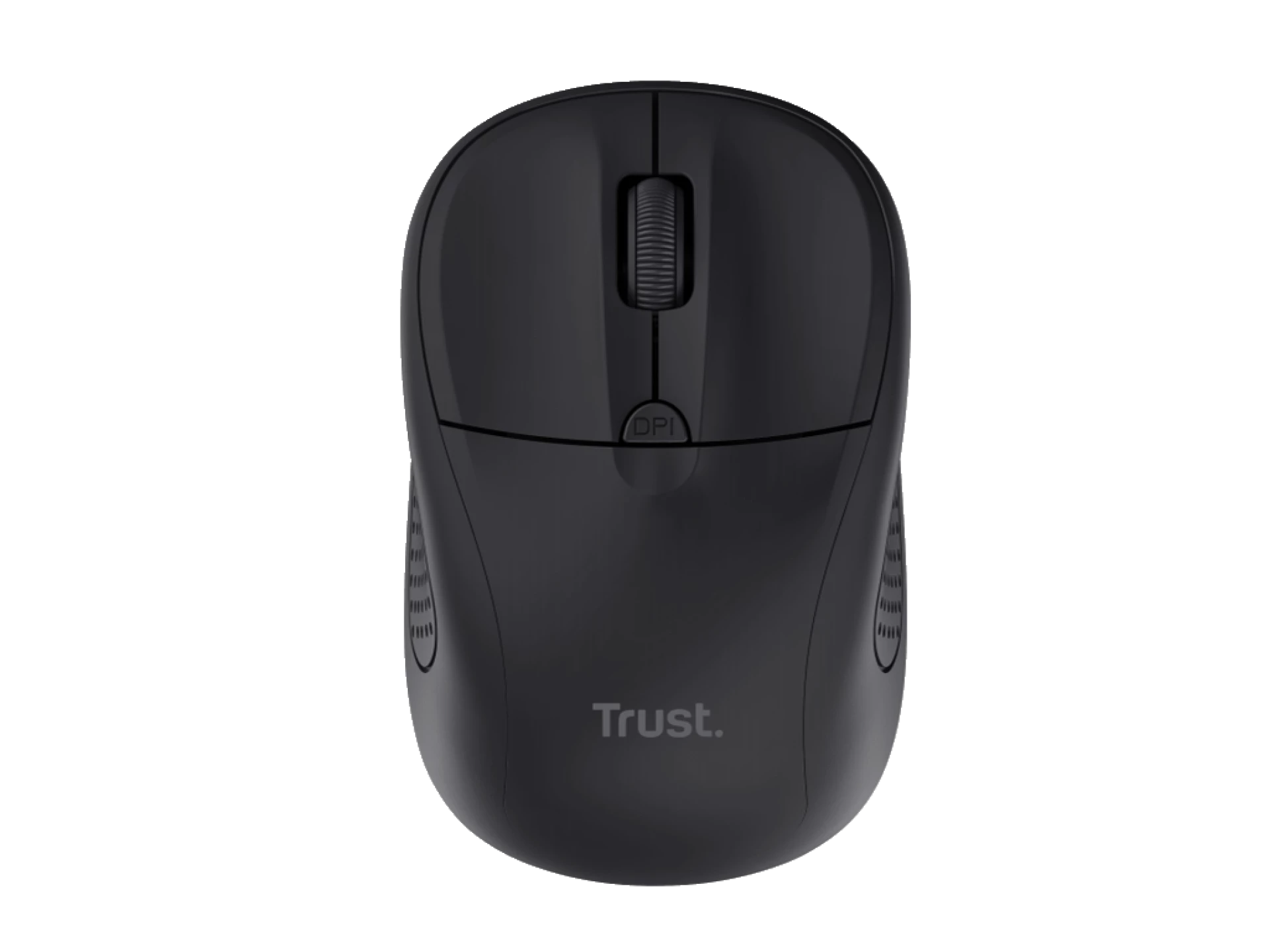 Trust Primo wireless miš, crni 1000-1600 dpi, optički, 4 tipke, USB, 6m wls range