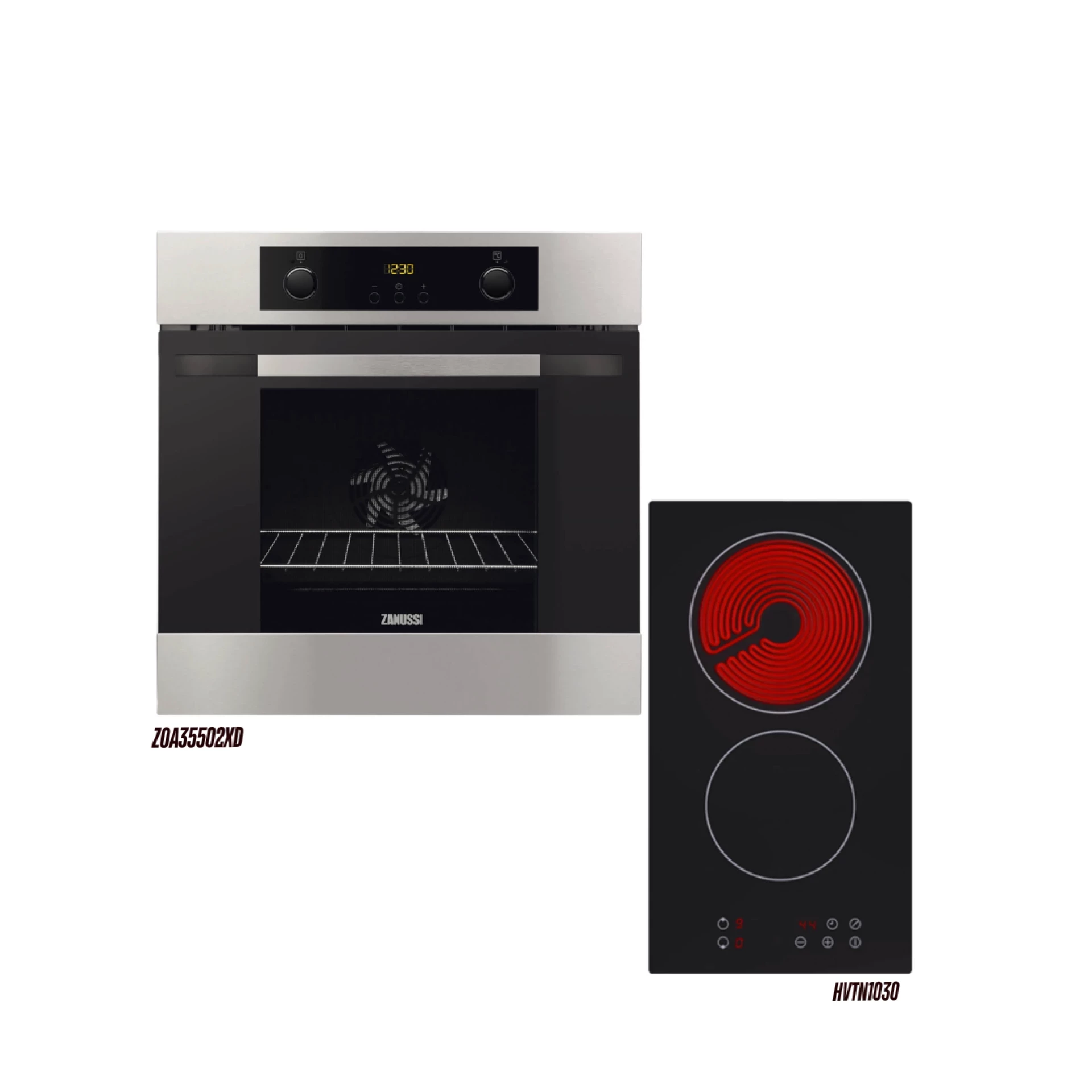 Set pećnica ZOA35502XD + ploča HVTN1030
