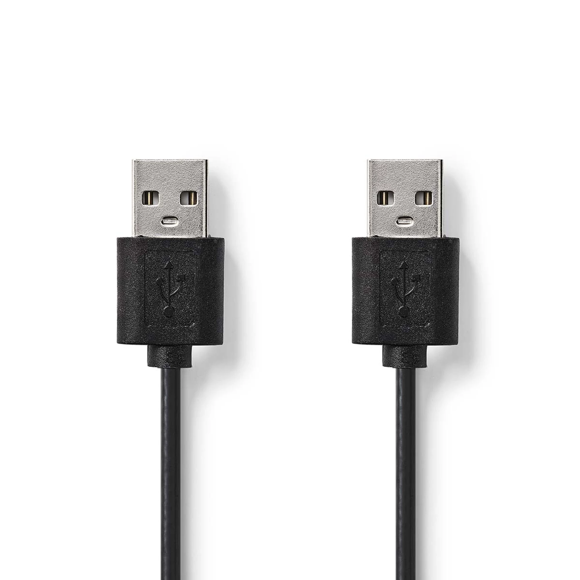 USB 2.0 Kabel | A muški - A muški | 2.00 m | Crni | NEDIS