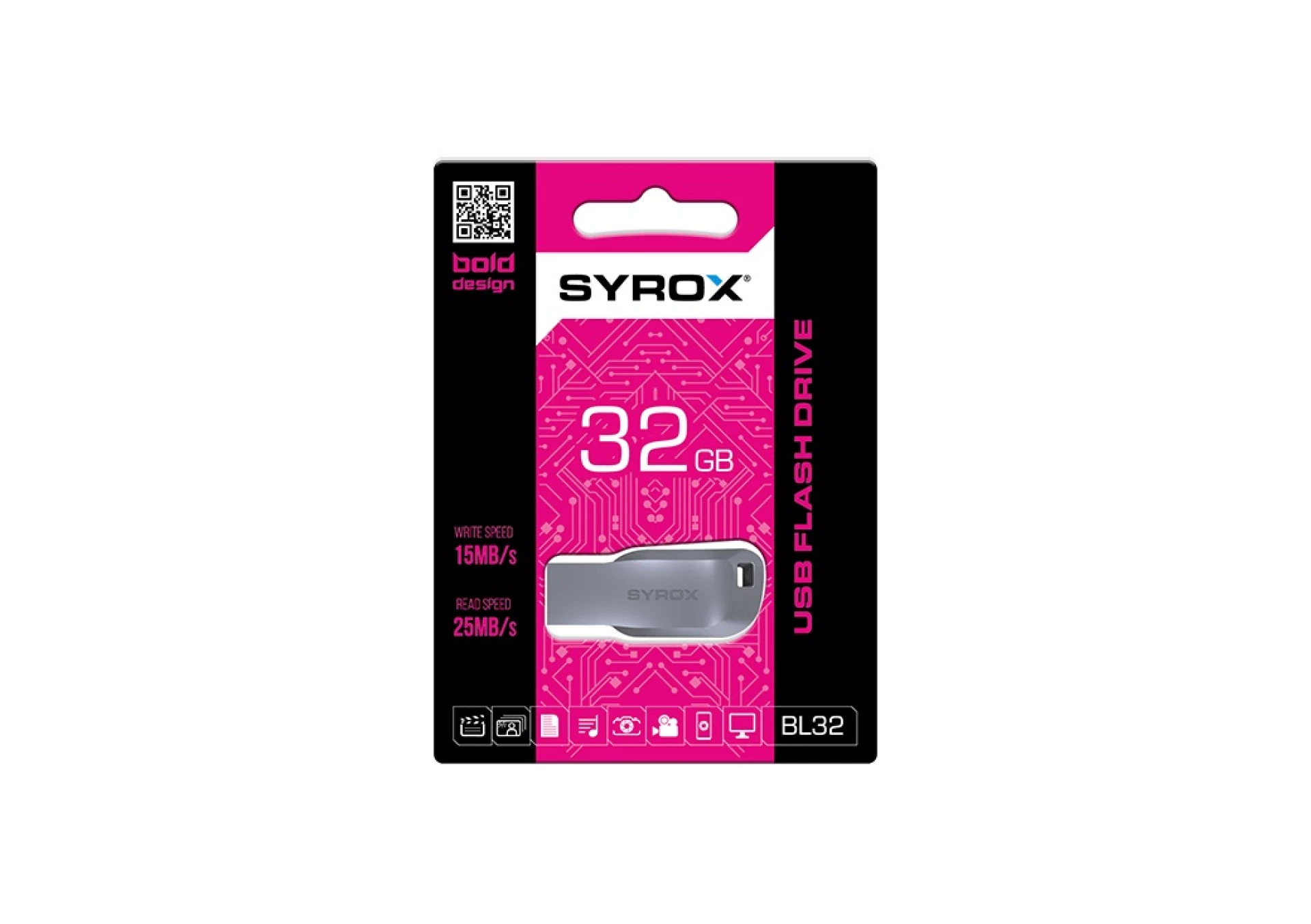 USB Memorijski Stick | 32 GB | Bold | SYROX