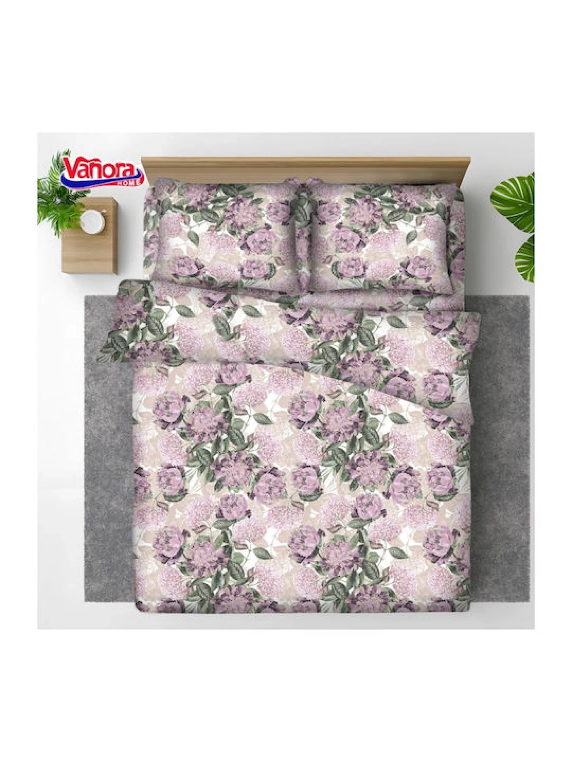 VANORA posteljina VN-KGBED92-PNY Peony
