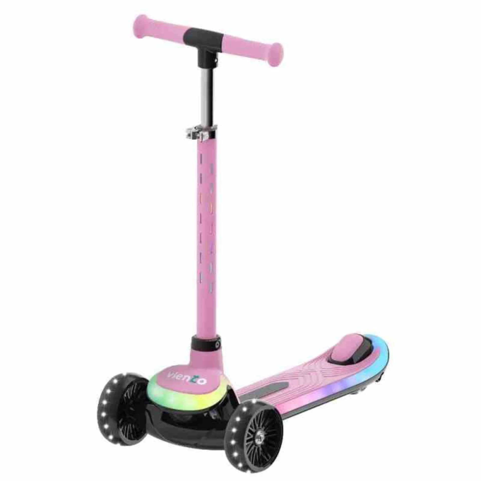 VIENTO svjetleći trotinet pink VIE038P 29749