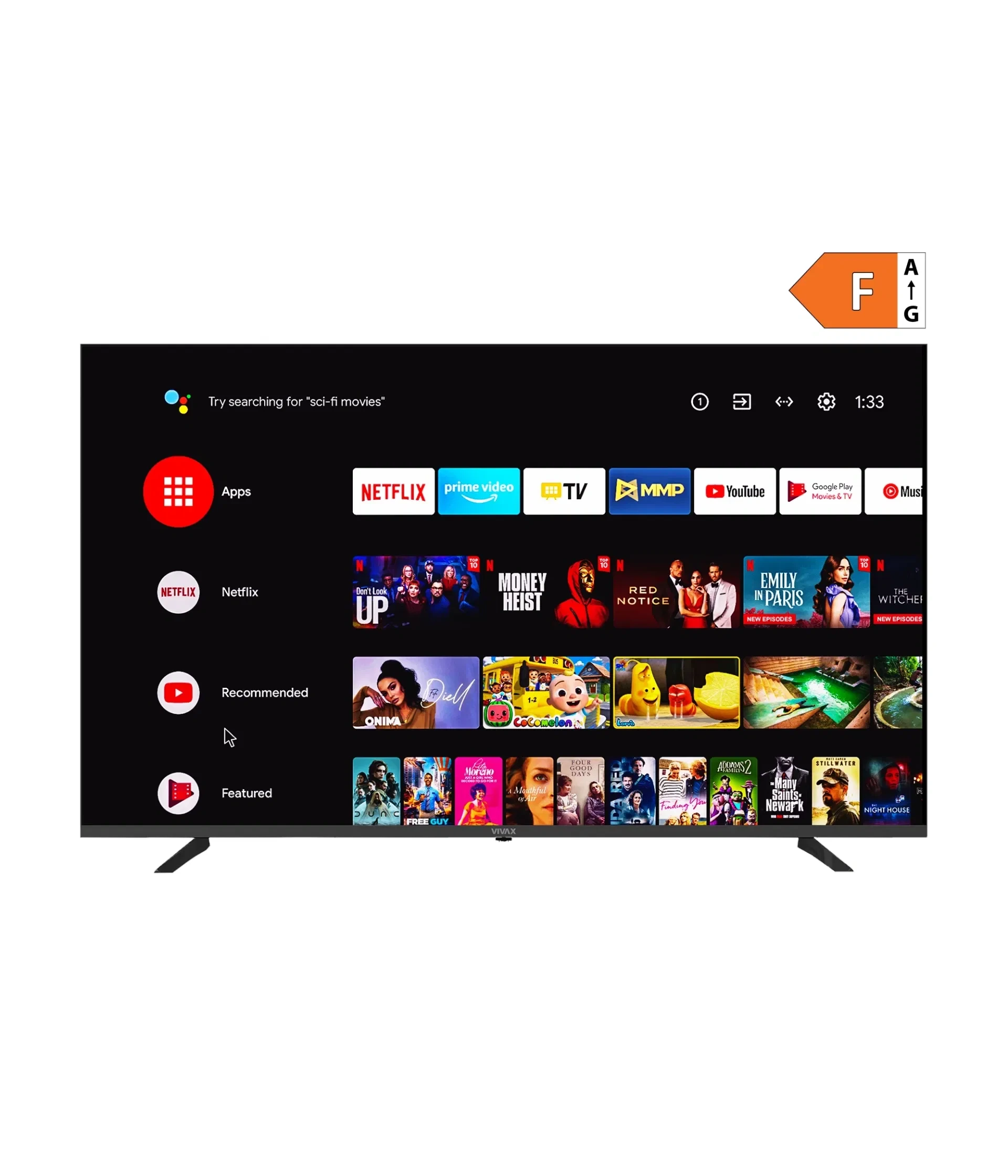 VIVAX IMAGO A Series 50UHD10K reg