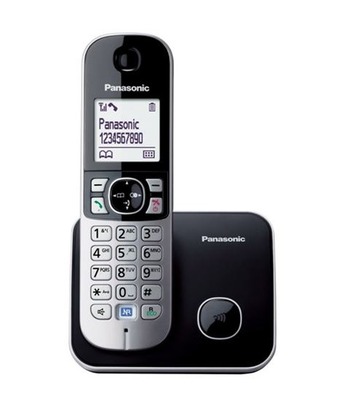 PANASONIC telefon bežični KX-TG6811FXB crni