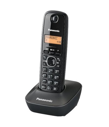 PANASONIC telefon bežični KX-TG1611FXH/PDH crni