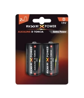 Alkalna Baterija D | R20 | Pakiranje 2 kom | REXER