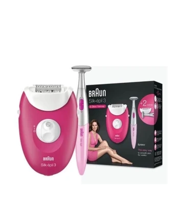 BRAUN epilator SE 3420+Trimer FG1100