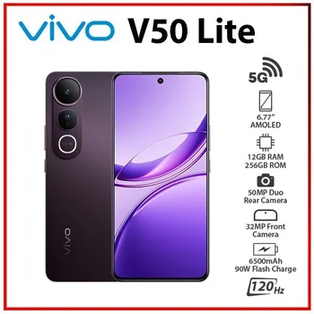 Mobitel vivo V50 Lite 5G 8 GB / 256 GB - crni