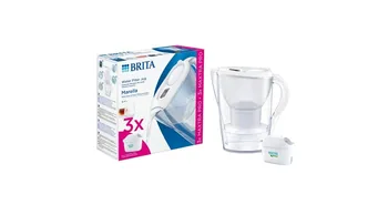 Bokal sa filterom za vodu BRITA Marella 2,4 bijeli + 3x MX Pro PO 2024