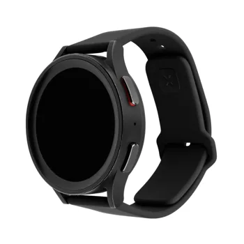 Kaiš remen FIXED Silicone Sporty Strap s Quick Release 20mm - černý