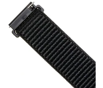 Kaiš remen FIXED Nylon Strap s šířkou 22mm pro smartwatch - černý