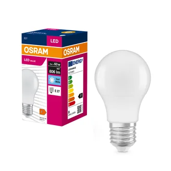 OSRAM sijalica VALUECLA60 8,5W/840 230VFR E27 FS1