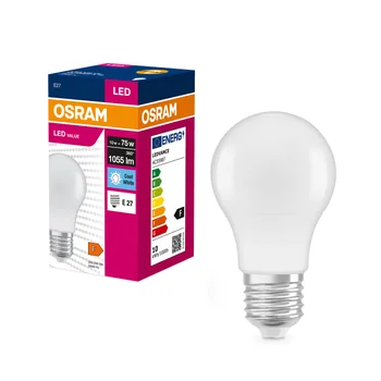 OSRAM sijalica VALUECLA75 10W/840 230VFR E27 FS1