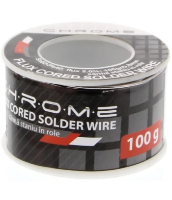 CHROME Tinol Žica | 0.8 mm | 60% Kositar, 40% Legura Olova | 100g
