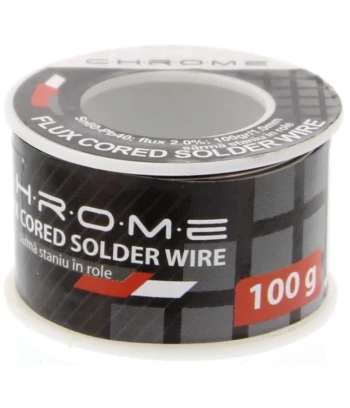 CHROME Tinol Žica | 1 mm | 60% Kositar, 40% Legura Olova | 100g