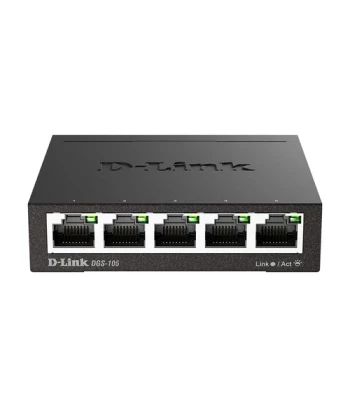 D-Link switch neupravljivi, DGS-105/E (metalno kućište)