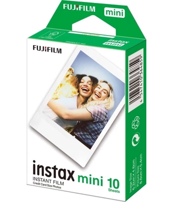 Film za Instax Mini  Polaroid | Pak 1x 10 kom | Bijeli | FUJIFILM