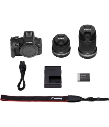 Fotoaparat CANON R100 RFS18-45 + RFS55-210 IS STM