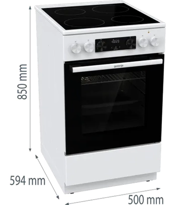 GORENJE šporet GEC5C61WG 