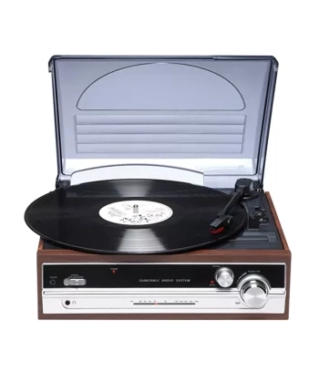 Gramofon | 33-45-78 rpm | FM Radio | Ugrađeni Zvučnici | DENVER