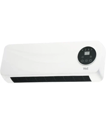 Grijalica Električna | Zidna | 2000 W | Daljinski upravljač | WELL