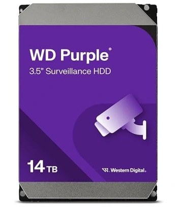 HDD Interni WD Purple Surveillance 4TB 3,5" SATA WD44PURZ