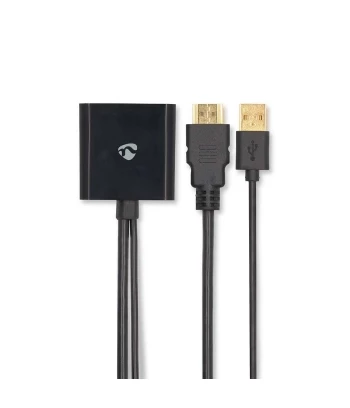 HDMI to Displayport Konverter | Ulaz: HDMI m | Izlaz: DP ž + USB | NEDIS