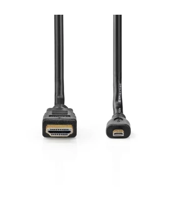 HDMI to HDMI Micro Kabel | 4K@30Hz | 2.0 m | Box Pack | NEDIS