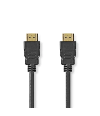 High Speed 2.1 HDMI Kabel | HDMI M - HDMI M | 10K | Gold | 1.0m | NEDIS