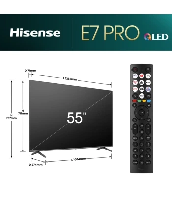 HISENSE TV 55E7NQ PRO