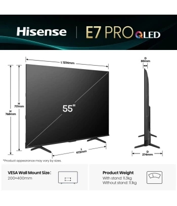 HISENSE TV 55E7Q PRO LED