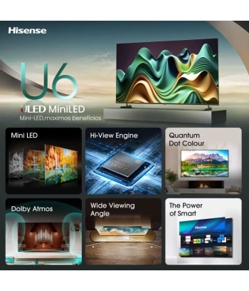 HISENSE TV 55U6NQ
