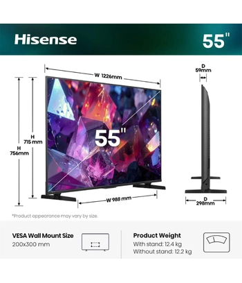 HISENSE TV LED 55E7S PRO