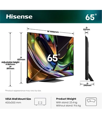 HISENSE TV LED 65UR8S