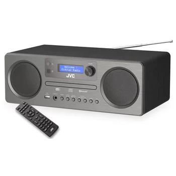JVC muzički sistem RD-E861B-DAB, crni/sivi