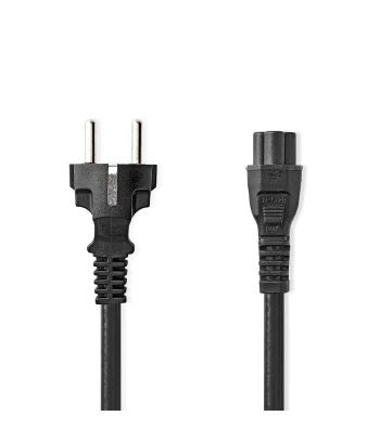 Kabel Za Napajanje | Schuko m - IEC-320-C5 (Miki Maus) | 2.0 m | NEDIS