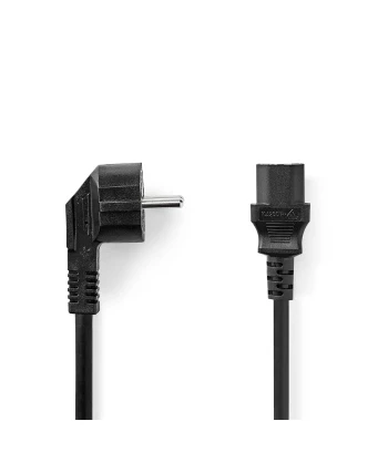 Kabel Za Napajanje | Schuko m kutni - IEC-320-C13 | 2.0 m | 3 x 0.75mm2 | NEDIS