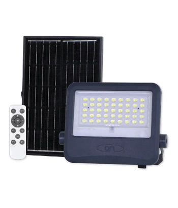 LED Solarni Reflektor | 1000 Lumena | 4000K | Panel 10W | ON