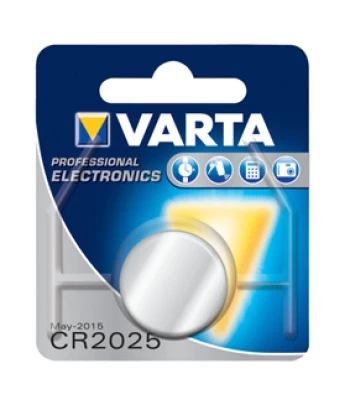 Litijska baterija 3 V, 50 mAh, 20 x 2.5 mm, Varta