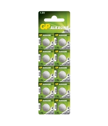 LR44 (76A) Alkalna Baterija | Pakiranje 10 kom | GP
