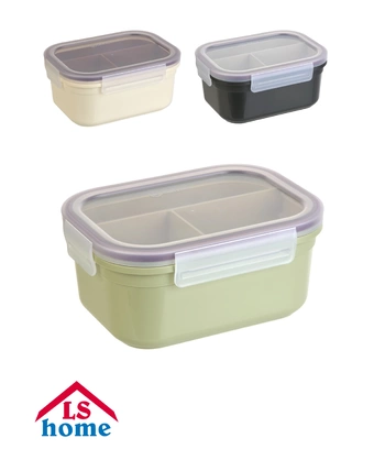 LUNCH BOX 19x14x11,5cm/2L PVC mix boja Divina DP 5# SR37
